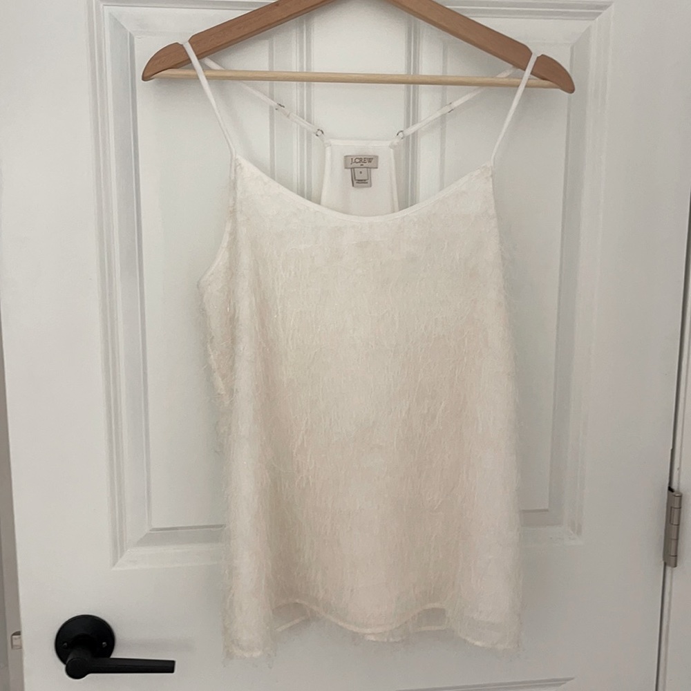 Feathered cami top